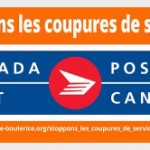 Postes Canada - Stoppons les coupures de services