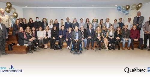 Photo de tous les participants à la rencontre de remerciement par la Curatelle Publique a tous les partenaires 
