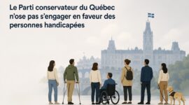 Le Parti conservateur du Québec n’ose pas s’engager en faveur des personnes handicapées - actualité COPHAIN