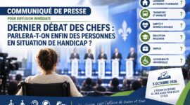 Dernier débat des chefs : parlera-t-on enfin des personnes en situation de handicap ? - actualité COPHAIN